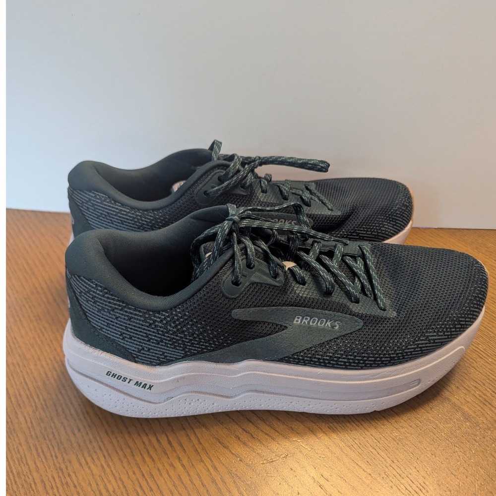 Brooks Ghost Max 2 Running Shoes Green DNA Loft Cushion Mens 8.5